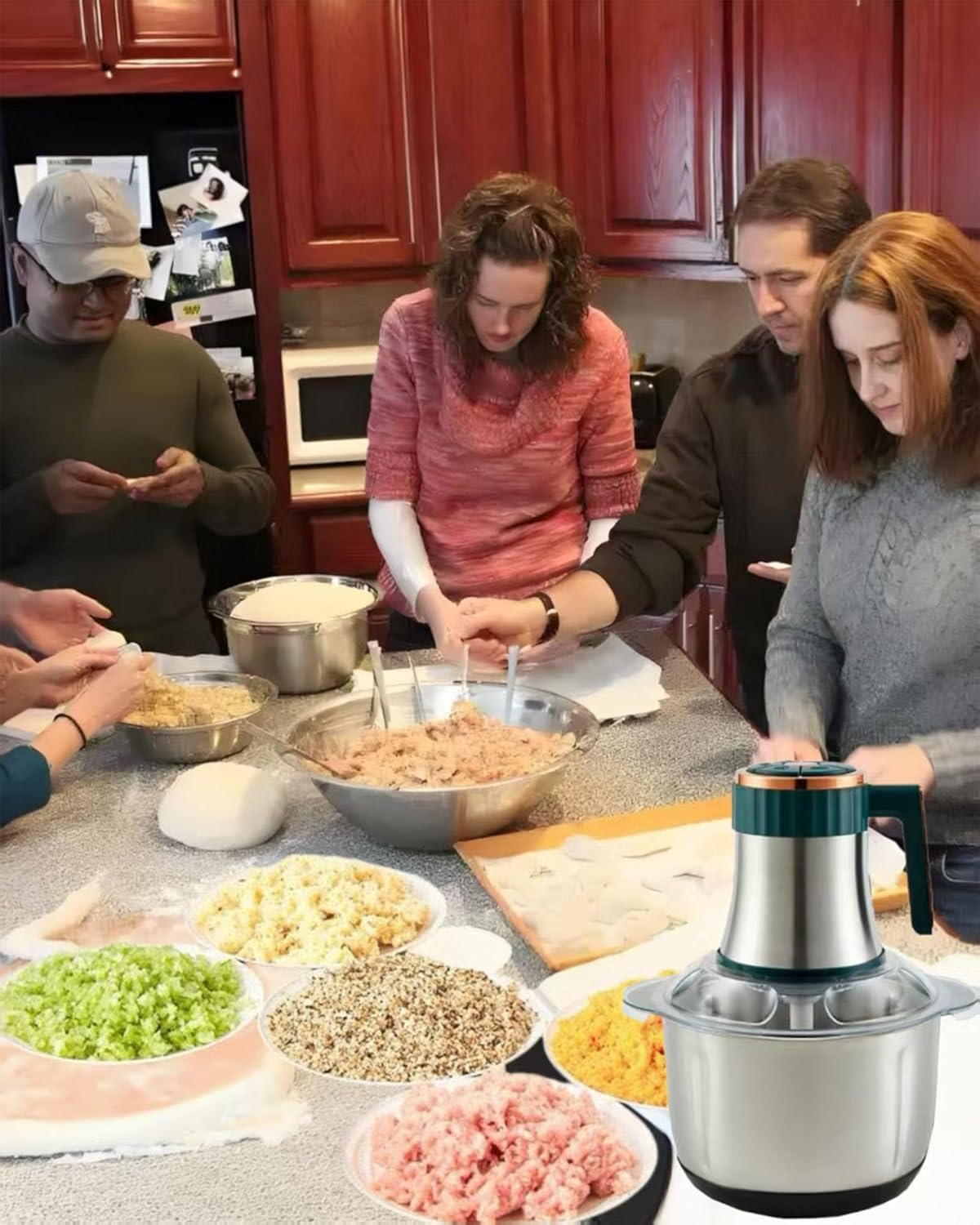 SilverChop - 3L Electric Food Processor