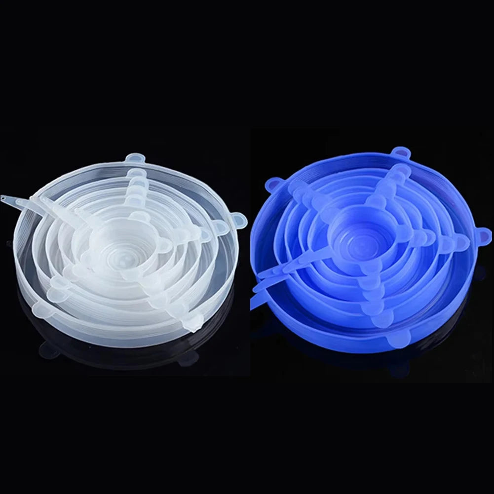 Reusable Silicone Stretch Lids (Set of 6)